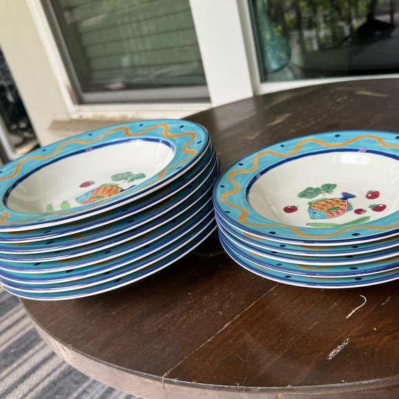 Colorful Fish Design Ceramic Bowls - Picture 8 of 10